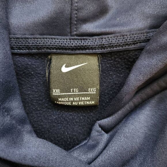 Nike Jacket Hoodie Mens XXL Dri Fit Cape University of Michigan Football Wolveri - Picture 3 of 3